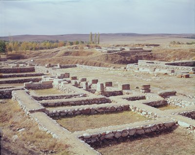 View of the Archaeological Site, 1450-1200 BC by Hittite